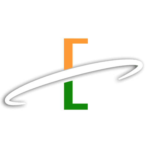 Tricolor Ecroninc logo featuring vibrant colors representing innovation, quality, and excellence