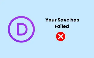 What to Do When Divi Fails to Save Your Changes