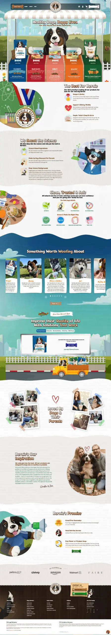 Bernie Charming chompers image