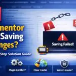 Elementor not saving changes error fix step by step in WordPress dashboard